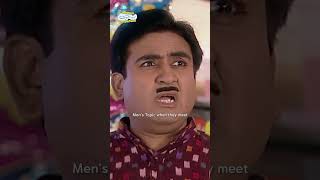 Mens topic when they meet tmkoc funny relatable shorts navratri garba coldplay boss [upl. by Hedley944]