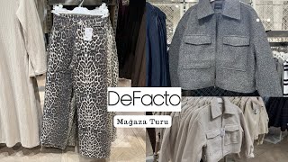 DEFACTO 2024 KIŞ SEZONU  MAĞAZA TURU  MONT KABAN KIŞLIK ÜRÜNLER  DEFACTO STORE TOUR [upl. by Lered276]