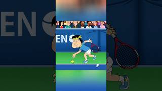 Quagmires tennis career 🎾🤣 familyguy [upl. by Cirdes]