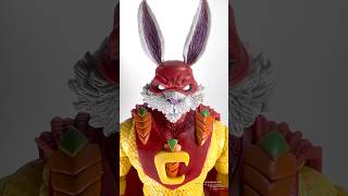 Wabbit Season  DC Multiverse Captain Carrot Both Versions McFarlane Toys Shart Short Figure Review [upl. by Strawn]