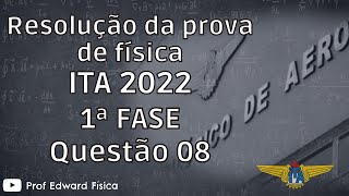 ITA 2022  1ª Fase  Questão 08 [upl. by Atneciv972]