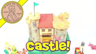 FisherPrice Vintage Play Family Castle Set 993 From 1974 [upl. by Harman431]