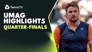 Wawrinka amp Top Seed Lehecka Feature  Umag 2023 QuarterFinal Highlights [upl. by Anayad457]