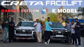 CRETA RANGER EDITION MODIFICATION VS REGULAR 📞98201 87037 [upl. by Sivert]