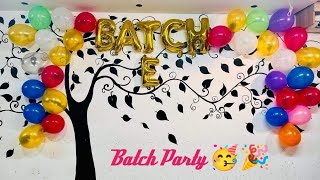 MBBS Vlog  Batch Party 🥳🎉  Antora Dutta 🌱🌿 [upl. by Scammon]