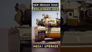 Soleiman402 Tank Irans Enhanced M60A1 Tank army newtank tank [upl. by Sopher705]