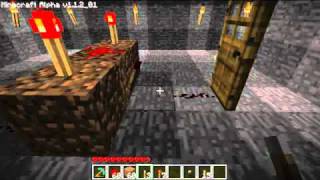 Minecraft  Poradnik 006  Czerwony proszek i mechanizmy [upl. by Eelana165]