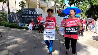 Highprofile speakers trade popular conference for picket line [upl. by Karyn]