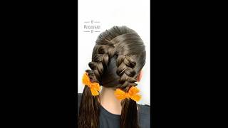 💕🐰How To Easy Viral Pigtails Hairstyle Cute amp Fun🐰💕 viral pigtails trending [upl. by Huey]