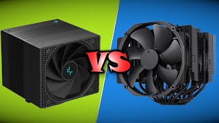 Review DeepCool Assassin IV vs Noctua NHD15 Chromax [upl. by Nylemaj]