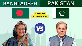 Pakistan vs Bangladesh  Economy Comparison 2024  JS Production [upl. by Knick]