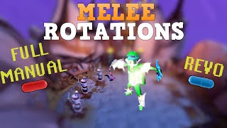 Revo and Full Manual Melee DPS Rotations  Runescape 3 [upl. by Redle576]