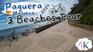 Paguera Mallorca 2024 Discover Paguera on the Byke  Paguera 3 Beaches tour [upl. by Harvie840]