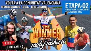 EN VIVO ETAPA 2 🌟 Vuelta a la Comunidad Valenciana 2024 Ciclismo Rubio Buitrago Aular [upl. by Demeter602]