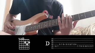 Avenged Sevenfold  Warmness On The Soul Guitar Solo Tabs and Chord [upl. by Ettennal822]