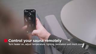 How To Control Your Harvia Sauna Heater From Your Phone [upl. by Avrom889]