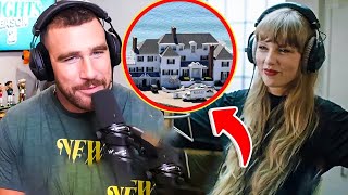 quotTravis Kelces Romantic Getaway with Taylor Swift amp Podcast Insightsquot [upl. by Artined]