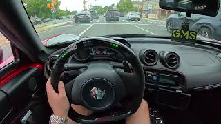 Alfa Romeo 4C Drive POV [upl. by Elisee]