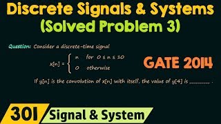 Discrete Time Signals amp Systems Solved Problem 3 [upl. by Carlota]