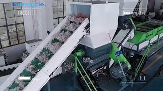 Advanced Plastic Recycling Equipment for PE Film and Fabrics [upl. by Kiker722]