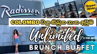 Colombo වල තිබුන ගාන අඩුම Christmas Special Brunch BuffetUnlimited Brunch Buffet Radission Colombo [upl. by La853]