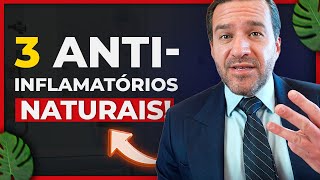 3 poderosos ANTIINFLAMATÓRIOS NATURAIS para quem tem ARTROSE [upl. by Llennoc]