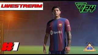 FC24 Career Mode 1 เปิดเส้นทางสู่ดาวยิงสูงสุด [upl. by Tatianna]