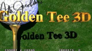 Golden Tee 3D Golf v193N ATTRACT MODE [upl. by Michaela545]