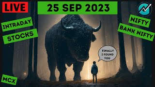 Live Intraday Trading on 25 Sep 2023  Everyday Expiry Plan  Banknifty Live Trading Strategy  GOC [upl. by Kimura]