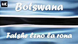 The National Anthem of Botswana  Fatshe leno la rona [upl. by Asela]