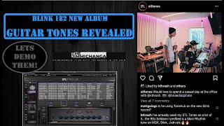 Blink 182s new album guitar tones REVEALED Lets demo them [upl. by Manvell606]