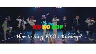 How to sing EXOs Kokobop Pronounciation breakdown meanings [upl. by Lleze]