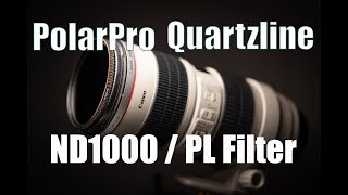 PolarPro QuartzLine 10 Stop ND1000PL neutral density filter [upl. by Enuj]