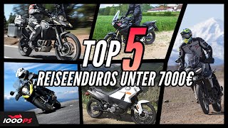 Top 5 Reiseenduros unter 7000 Euro  Gebrauchtmotorrad Empfehlungen [upl. by Ramhaj]