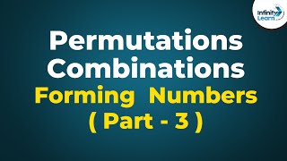 Permutations and Combinations  Forming Numbers Part 3  Dont Memorise  GMATCATBank POSSC CGL [upl. by Octavla231]