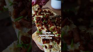 🇩🇪Flammkuchen The German Pizza with a vegan twist [upl. by Melanie399]