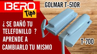 ✅ CAMBIAR EL TELEFONILLO PORTERO O INTERFONO DEL PISO EN ESPAÑA GOLMAR T 700 TUTORIAL 🇳🇮 🇪🇦 [upl. by Wordoow]