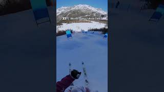 Worlds best follow cam  FIS Freestyle Skiing [upl. by Einafit]