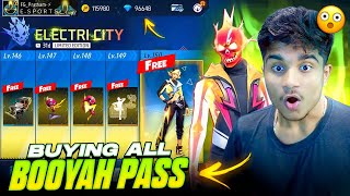 New Booyah Pass is OP 😍 How To Get Free 🤫💎  Free Fire Max [upl. by Portie]