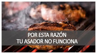 ➤➤ Cómo MEJORAR el Tiraje de un Asador ★ [upl. by Livvie]