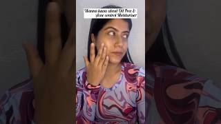 Best Oil Free amp Acne control moisturizer🫡Try ​⁠fixdermaskincare Durave Acne Control Moisturizer [upl. by Dever133]