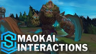 Maokai Special Interactions 2017 Update [upl. by Lundt]