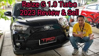 Toyota Raize G CVT 10 Turbo 2023  Stock Update [upl. by Olav]