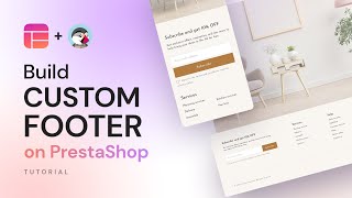 How to build custom Footer on PrestaShop with Creative Elements live page builder Tutorial [upl. by Charleton]