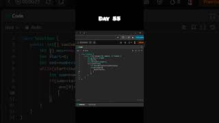 LeetCode 167  Two Sum II  Input Array is Sorted 100daysofcode javaprogramming leetcodechallenge [upl. by Goody]