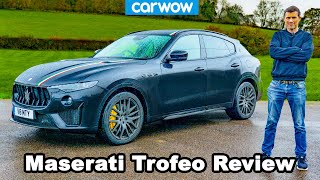 Maserati Levante Trofeo 2021 review  youll be amazed how quick it is to 60mph [upl. by Attennhoj]