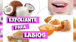 Labios lindos con este Exfoliante natural  EcoDaisy [upl. by Ayekam]