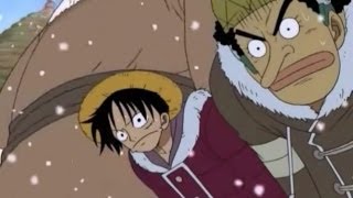 One Piece Ussop and Luffy saw Hiking Bear [upl. by Gae71]