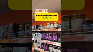 Migros Market İndirimli Zeytin Fiyatları instagram keşfet shorts fyp ankara reels reklam [upl. by Basia26]