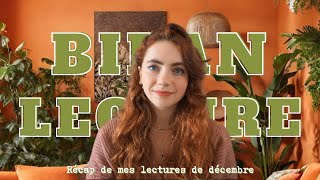 BILAN LECTURE DE DÉCEMBRE ⛄ Beaucoup de belles découvertes [upl. by Odranar292]